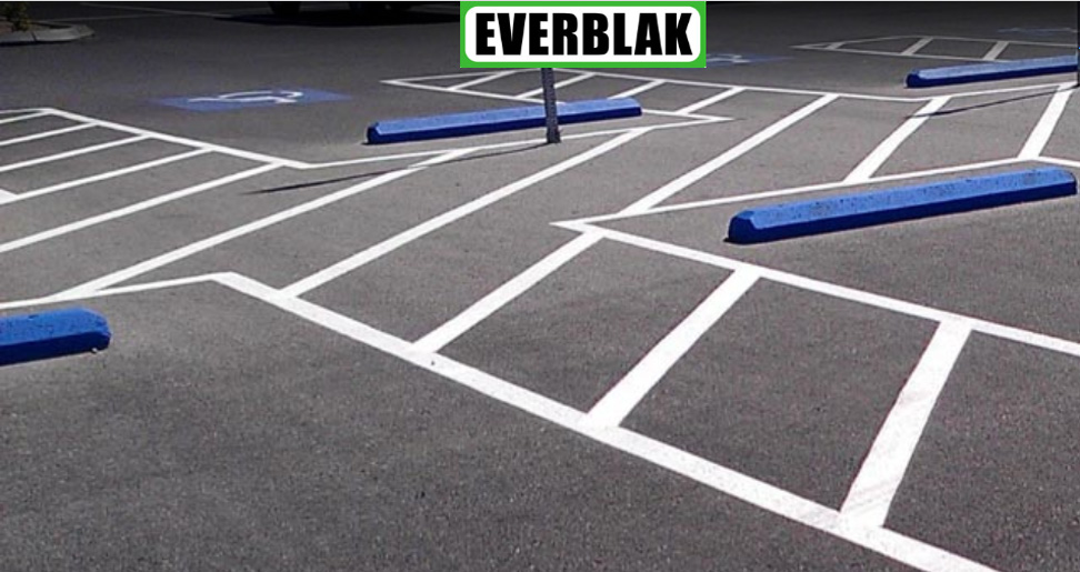 If Your Parking Lot Needs To Striping or REStriping Contact Everblak
